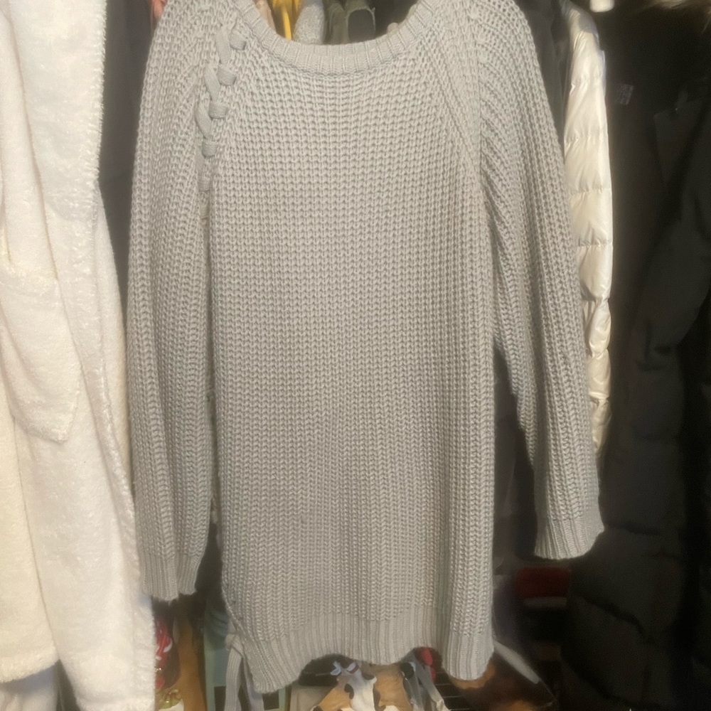 Naked wardrobe sweater dress